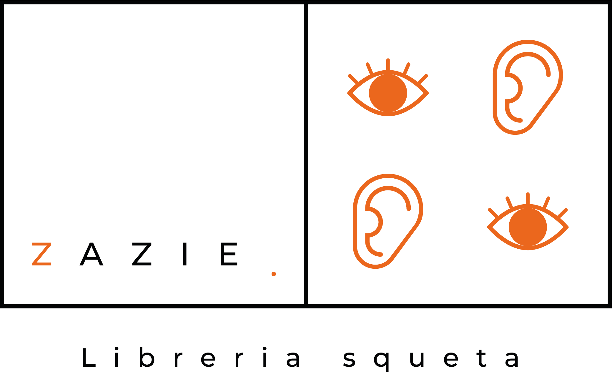 libreria zazie modica logo design emanuele mandolfo